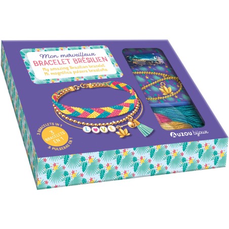 Mon superbe bijou - Mon merveilleux bracelet brésilien - Auzou