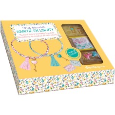 Mon superbe bijou - Mes bracelets d'amitié en liberty - Auzou