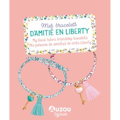 Mon superbe bijou - Mes bracelets d'amitié en liberty - Auzou 2