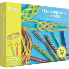 Mes scoubidous en néon - Auzou