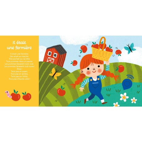 Livres sonores - Mes comptines de la ferme - Auzou