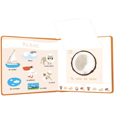 Mon livre des odeurs et des couleurs Le monde - Auzou