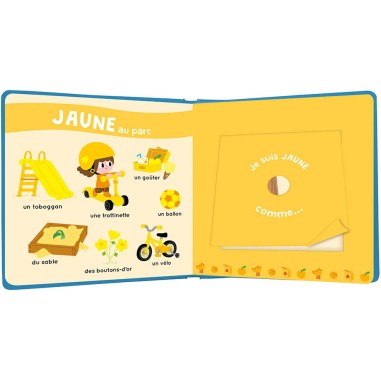 Mon livre des odeurs et des couleurs - Ma journée - Auzou