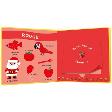 Mon livre des odeurs et des couleurs - Mes premières odeurs - Auzou