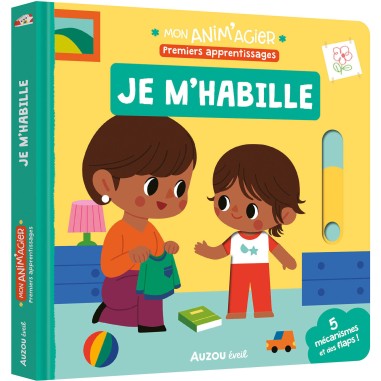 Anim'agier apprentissages - Je m'habille - Auzou