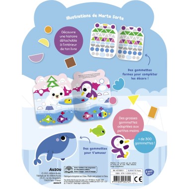 Gommettes formes - L'aventure de petit ourson - Auzou