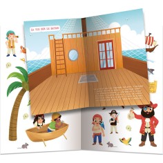 Mes tout premiers autocollants - Les pirates - Auzou 2