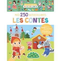 250 autocollants : Les contes - Auzou