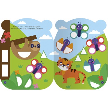 Gommettes formes - Coucou petit tigre - Auzou