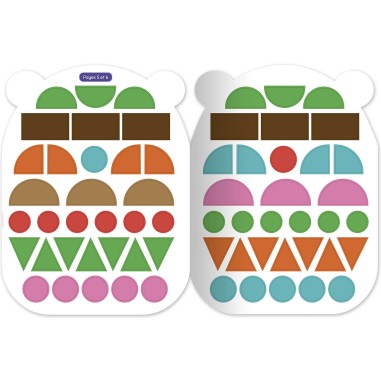 Gommettes formes - Coucou petit tigre - Auzou