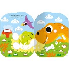 Gommettes formes - L'aventure de petit dinosaure - Auzou 2