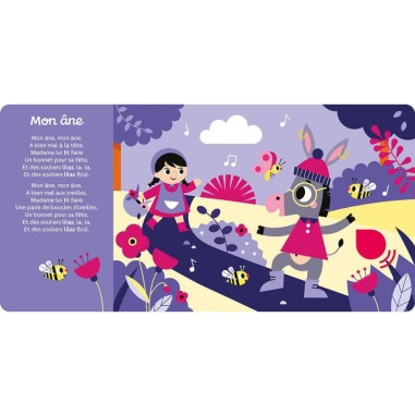 Mes comptines des couleurs - Livre sonore - Auzou