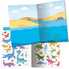 250 autocollants - Dinosaures - Auzou 2