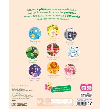 Cherche et trouve des tout-petits - Les couleurs - Auzou