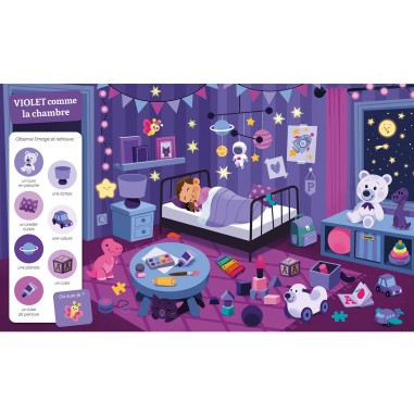 Cherche et trouve des tout-petits - Les couleurs - Auzou