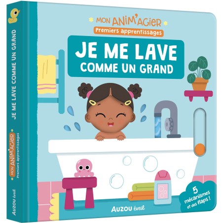 Mon anim'agier - Je me lave comme un grand - Auzou