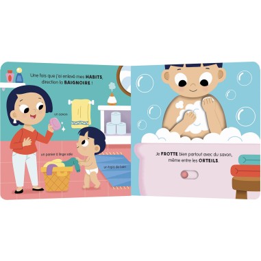 Mon anim'agier - Je me lave comme un grand - Auzou