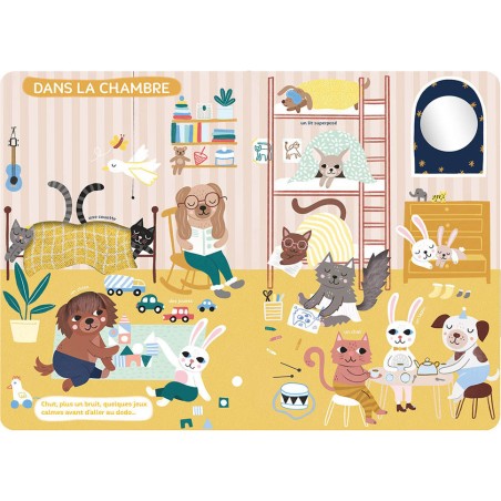 Mon très grand livre d'éveil - Bonne nuit les animaux ! - Auzou