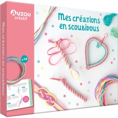 Mes créations en scoubidous - Auzou