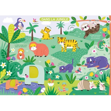 Mon très grand livre d'éveil - Les bébés animaux - Auzou