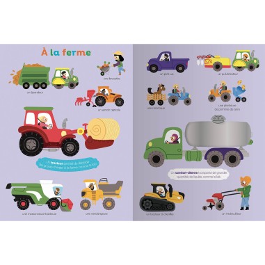 Mes premiers véhicules à toucher - Auzou