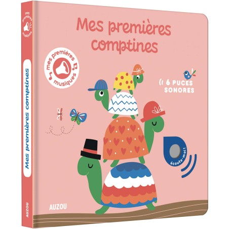 Mes premiers sonores - Mes premières comptines - Auzou