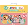 100 gommettes - Les bébés animaux - Auzou