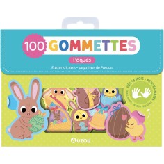 100 gommettes - Pâques - Auzou