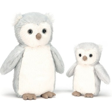 Jellycat Peluche Chouette Bashful Owl Chick 18 cm