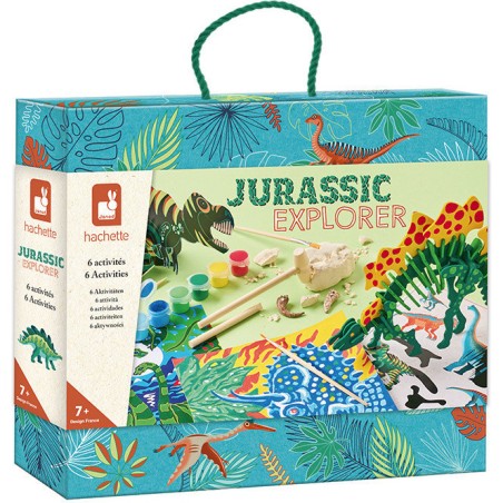 Jurassic Explorer - Mallette Explorateur : Loisirs créatifs - Janod