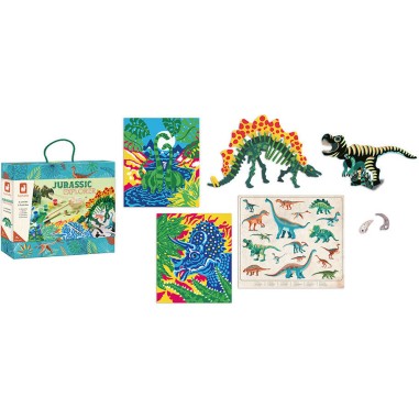 Jurassic Explorer - Mallette Explorateur : Loisirs créatifs - Janod