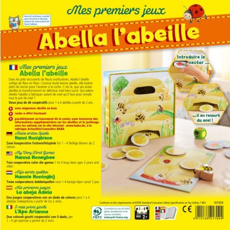Jeu coopératif Haba "Mes Premiers Jeux" - Abella l'abeille