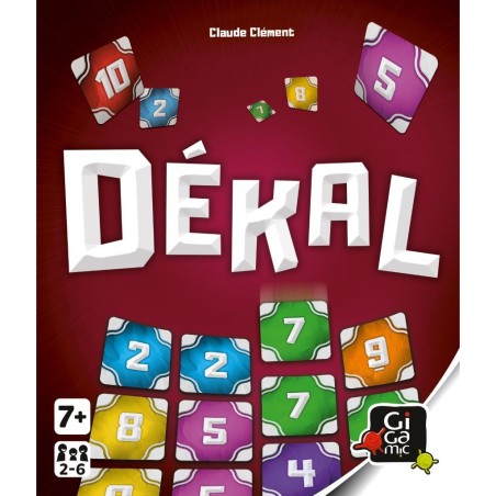 Dékal - Jeu de Société - Jeu de Cartes - Gigamic