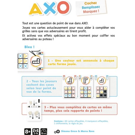 Axo - Jeu de Société - Gigamic
