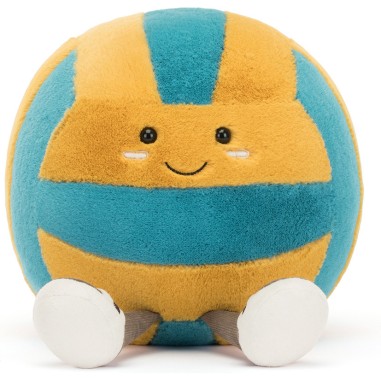 Peluche ballon de beach volley Jellycat - Amuseables sports