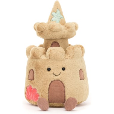 Peluche château de sable - Sandcastle Amuseable de Jellycat !
