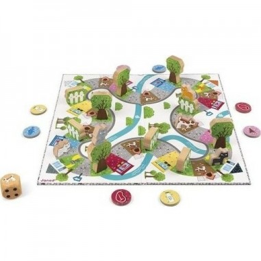 Jeu de Parcours "Chat Perché" - Janod Jeu de Parcours "Chat Perché" - Janod