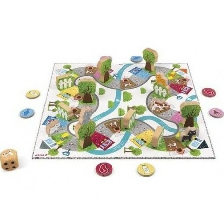 Jeu de Parcours "Chat Perché" - Janod