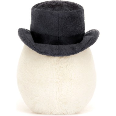 Jellycat Peluche Oeuf Marié - Cadeau de mariage original - Boiled Egg Groom Amuseable