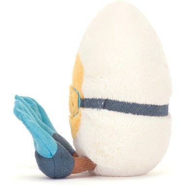 Jellycat Peluche Plongeur Oeuf Dur - boiled egg scuba Amuseable