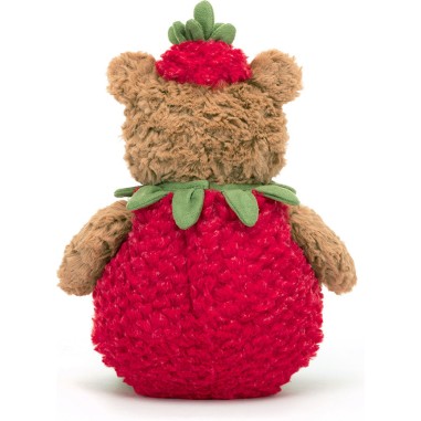 Jellycat Peluche Ours Bartholomew Fraise - Bear Strawberry