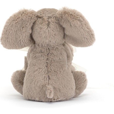 Jellycat Peluche Sucette Smudge Éléphant - Elephant Soother