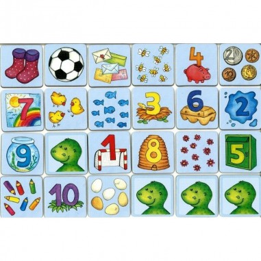 Jeu de société "Dino des chiffres" - Haba