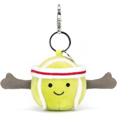 Jellycat Peluche balle de tennis Porte clés Amuseable sports 2