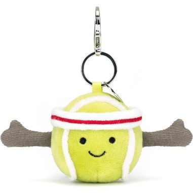 Jellycat Peluche balle de tennis Porte clés Amuseable sports