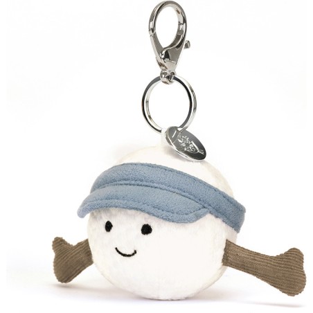 Jellycat Peluche Balle de Golf porte clés Amuseable Sports