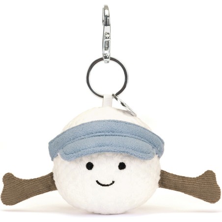 Jellycat Peluche Balle de Golf porte clés Amuseable Sports
