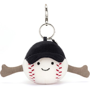 Jellycat Peluche sports baseball Porte clés Amuseable