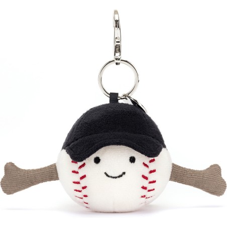 Jellycat Peluche sports baseball Porte clés Amuseable