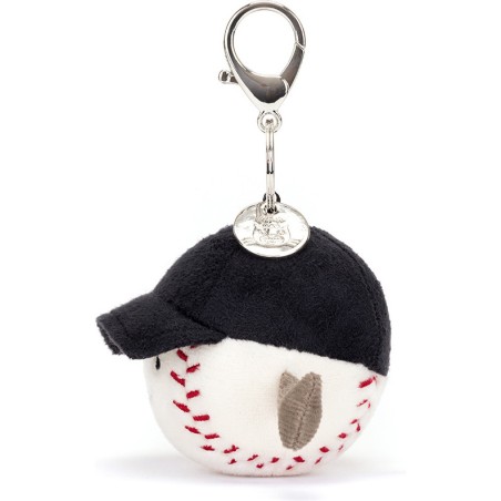 Jellycat Peluche sports baseball Porte clés Amuseable